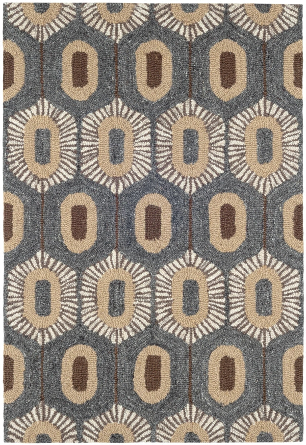 Dash & Albert Stowe Hand Micro Hooked Wool Rug