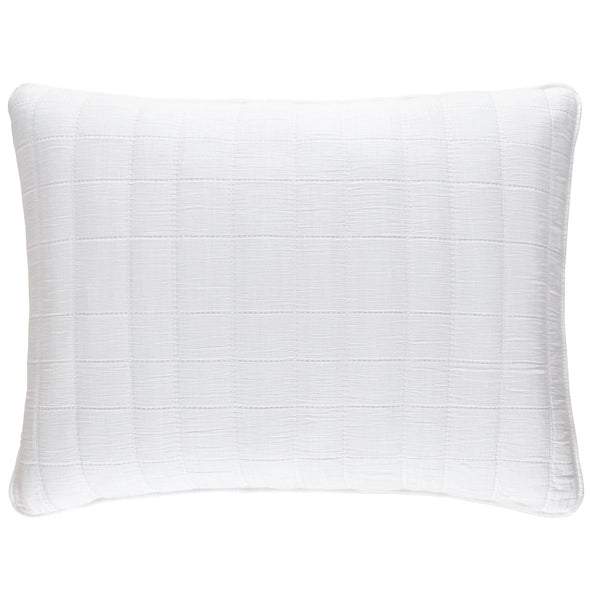 Pine Cone Hill Monet White Quilted Sham