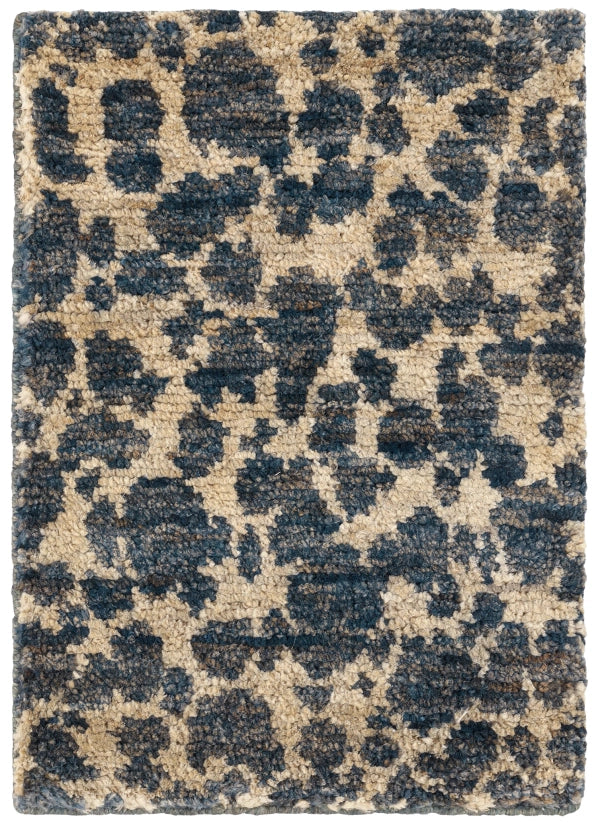 Dash & Albert Stormi Indigo Hand Knotted Jute Rug