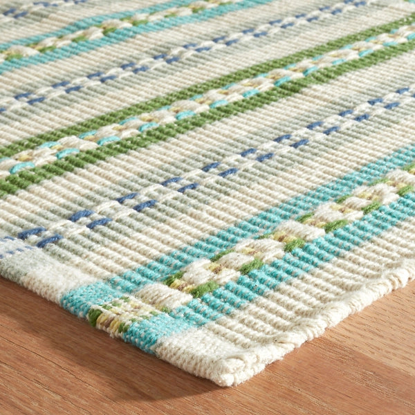 Dash & Albert Long Slade Handwoven Cotton Rug