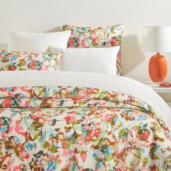 Pine Cone Hill Bloom Linen Multi Duvet Cover