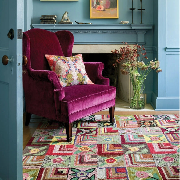 Dash & Albert Gypsy Rose Hand Hooked Wool Rug