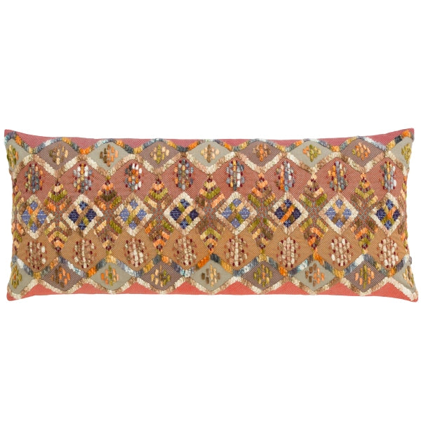 Pine Cone Hill Kenya Embroidered Decorative Pillow