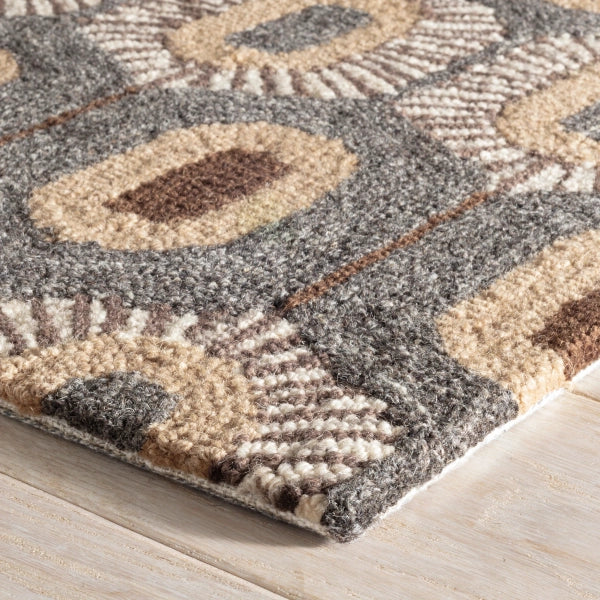 Dash & Albert Stowe Hand Micro Hooked Wool Rug