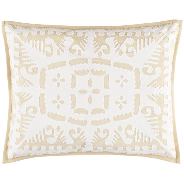 Pine Cone Hill Knight Wood Cutwork Sham