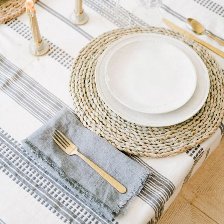 Stone Washed Linen Dinner Napkin