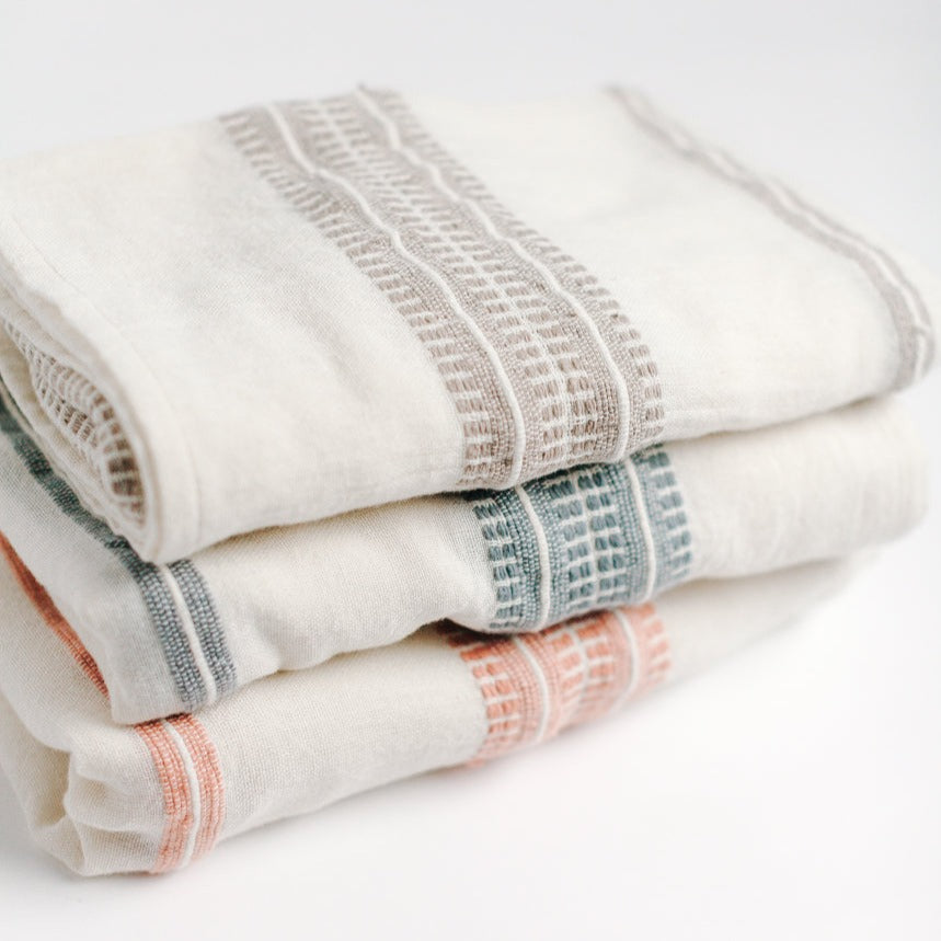 Handwoven Cotton Baby Swaddle