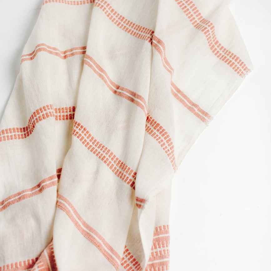 Handwoven Cotton Baby Swaddle