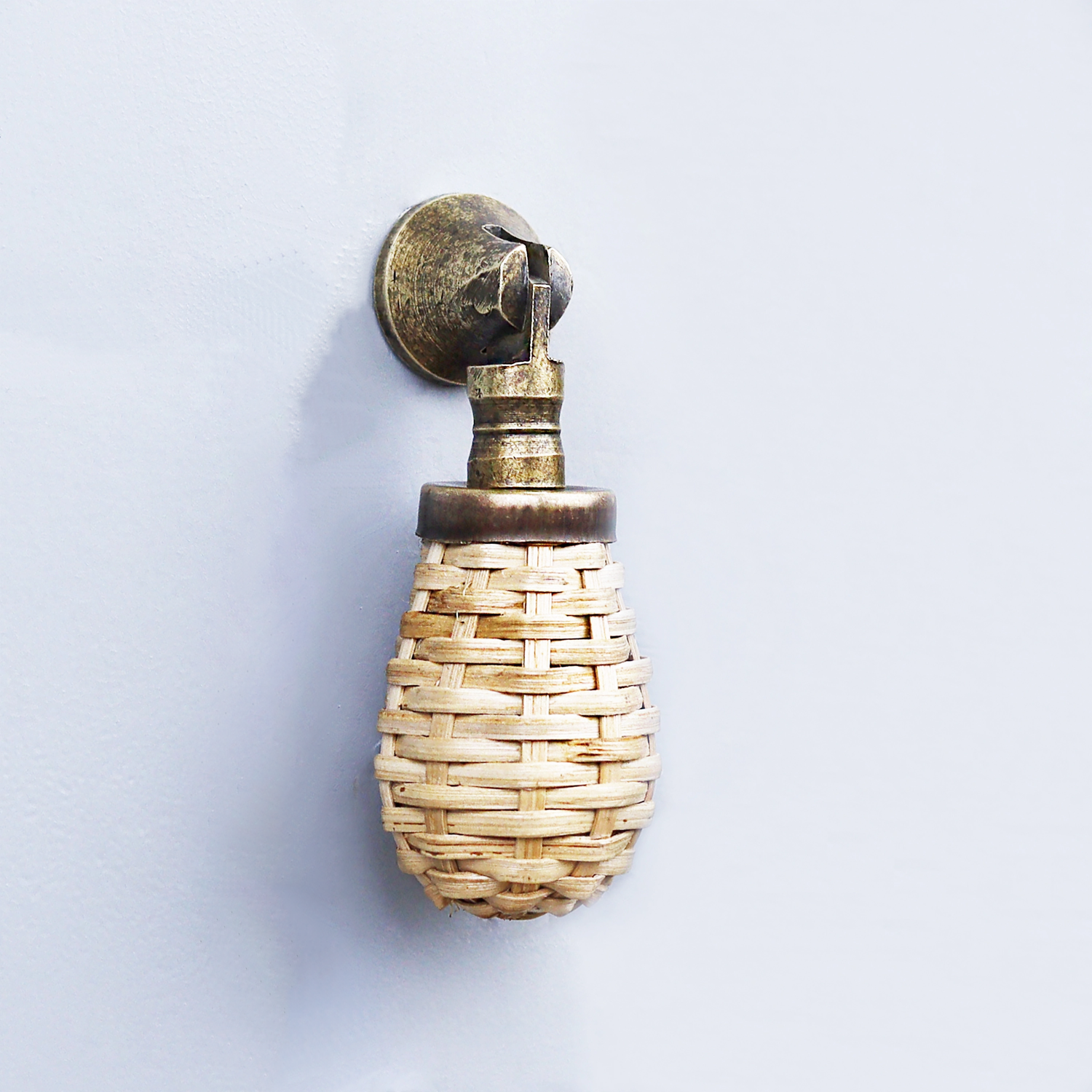 Rattan Drop Knob