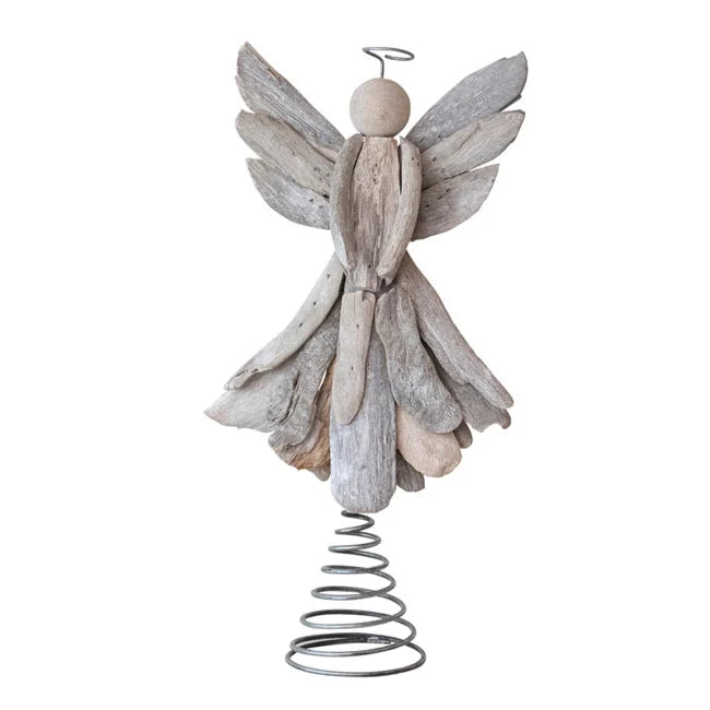 Driftwood Angel Tree Topper