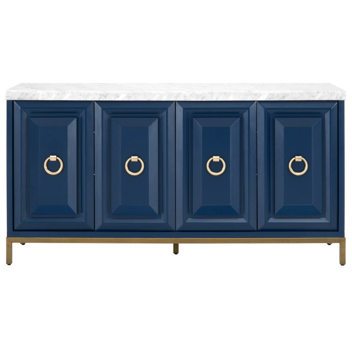 Azure Carrera Navy Blue Media Sideboard