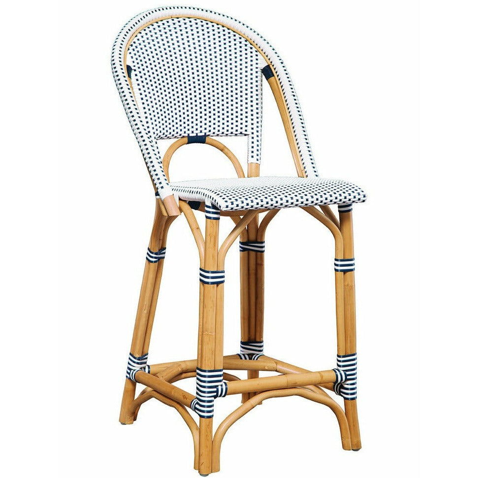 Blue Leroy Counter Stool S/2