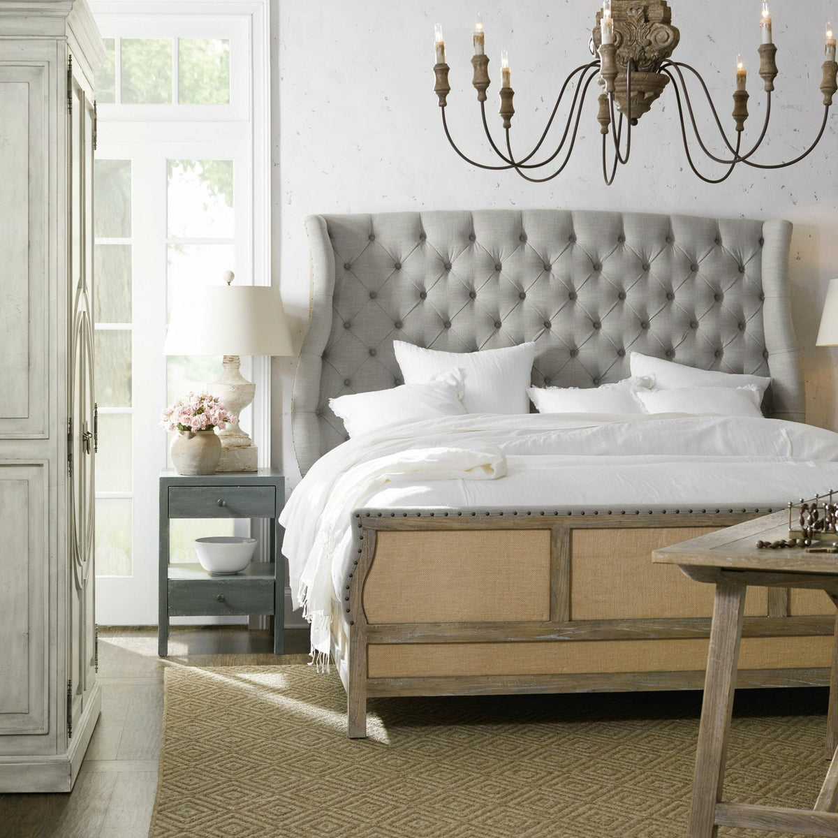 Boheme Bon Vivant Deconstructed Upholstered Queen Bed