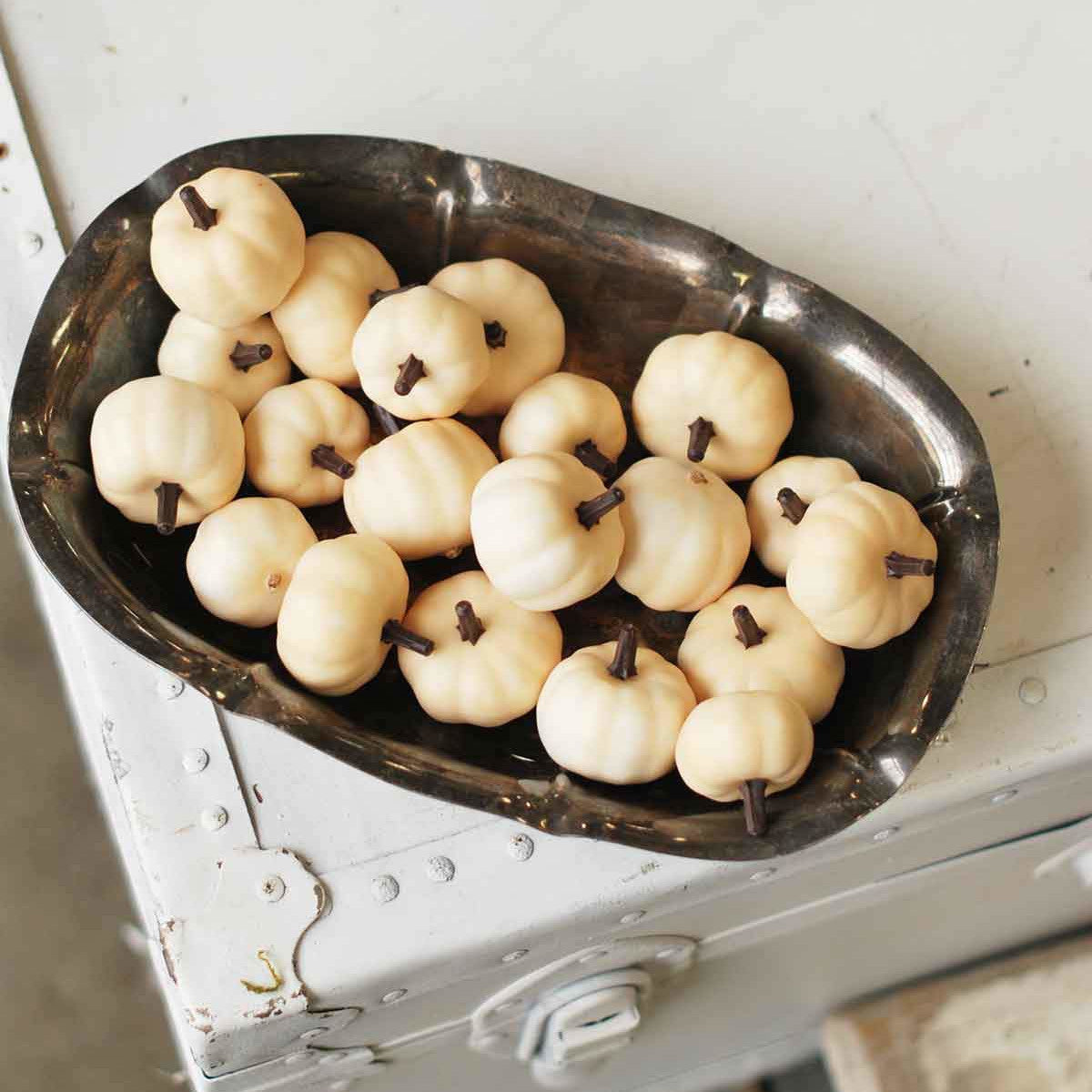 Boxed Mini Cream Pumpkins