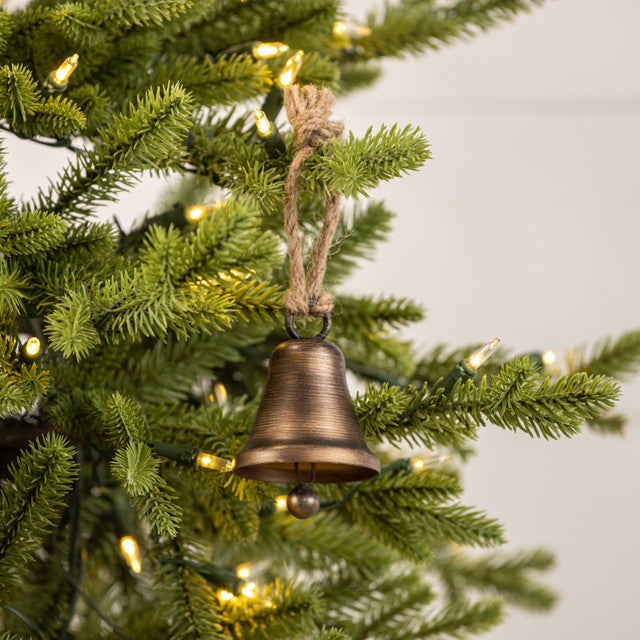 Bronze Faith Bell Ornament