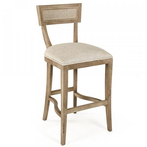 Carvell Cane Back Bar Stool