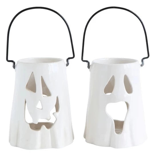 Ceramic Ghost Lantern