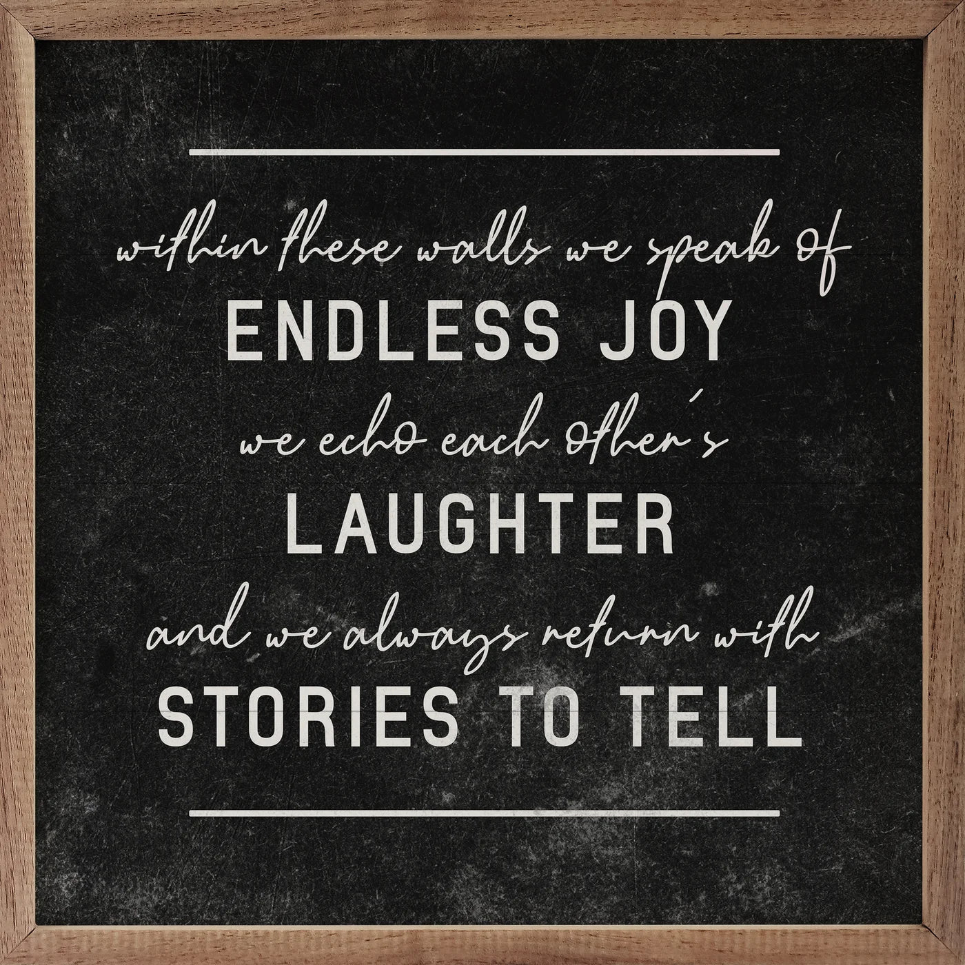 Endless Joy Wood Framed Print