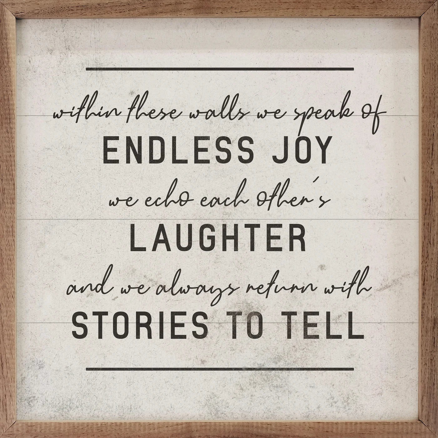 Endless Joy Wood Framed Print