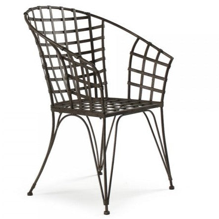 Lattice Iron Chair