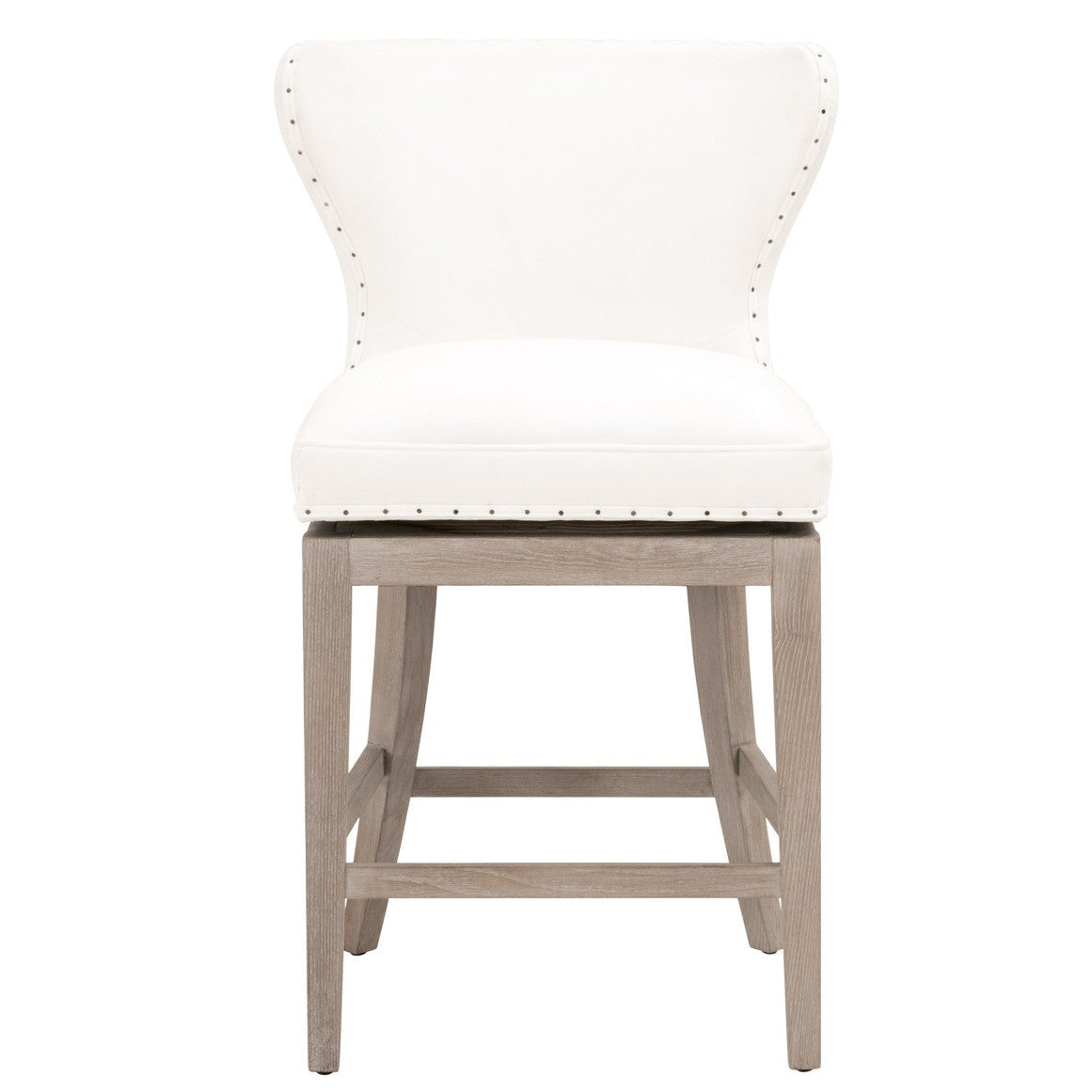 Milton Swivel Peyton Pearl Counter Stool