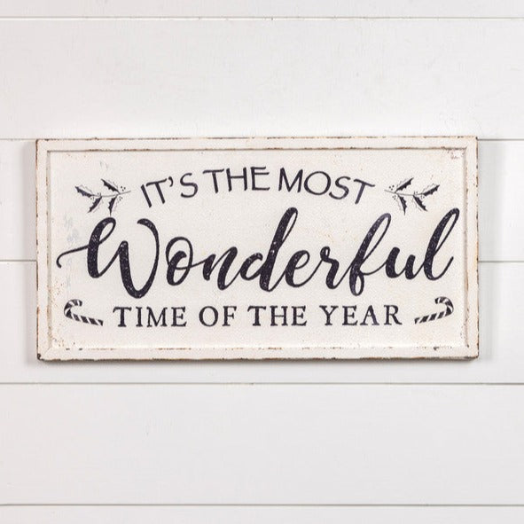 Most Wonderful Time Sign