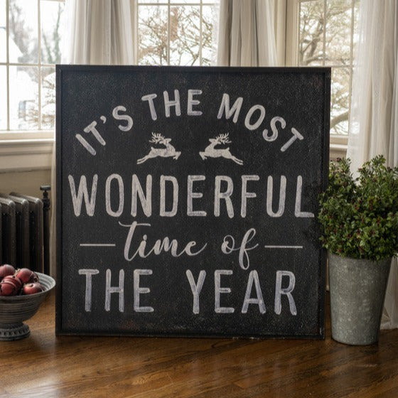 Most Wonderful Time Sign