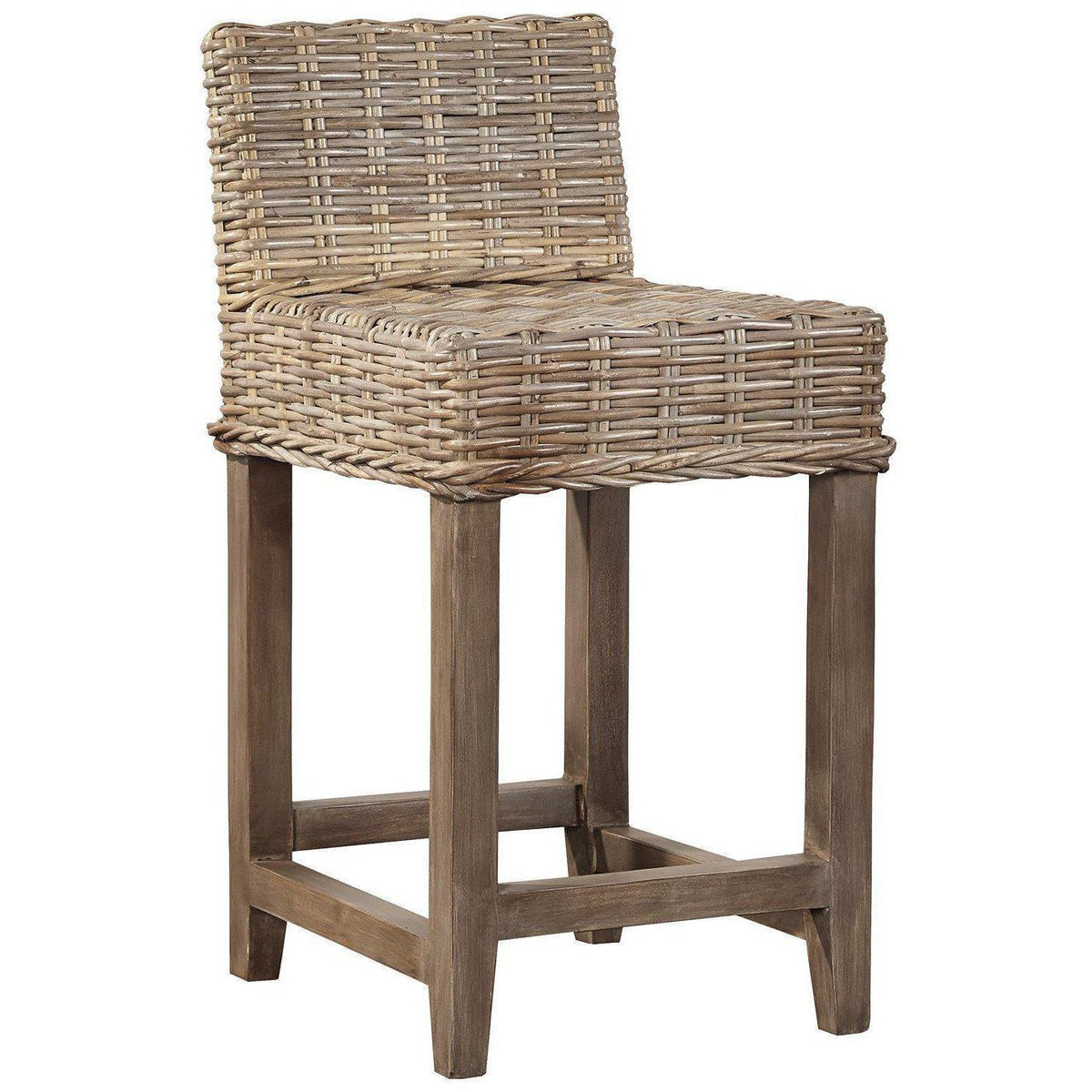 Natural Kubu Wicker Counter Stool