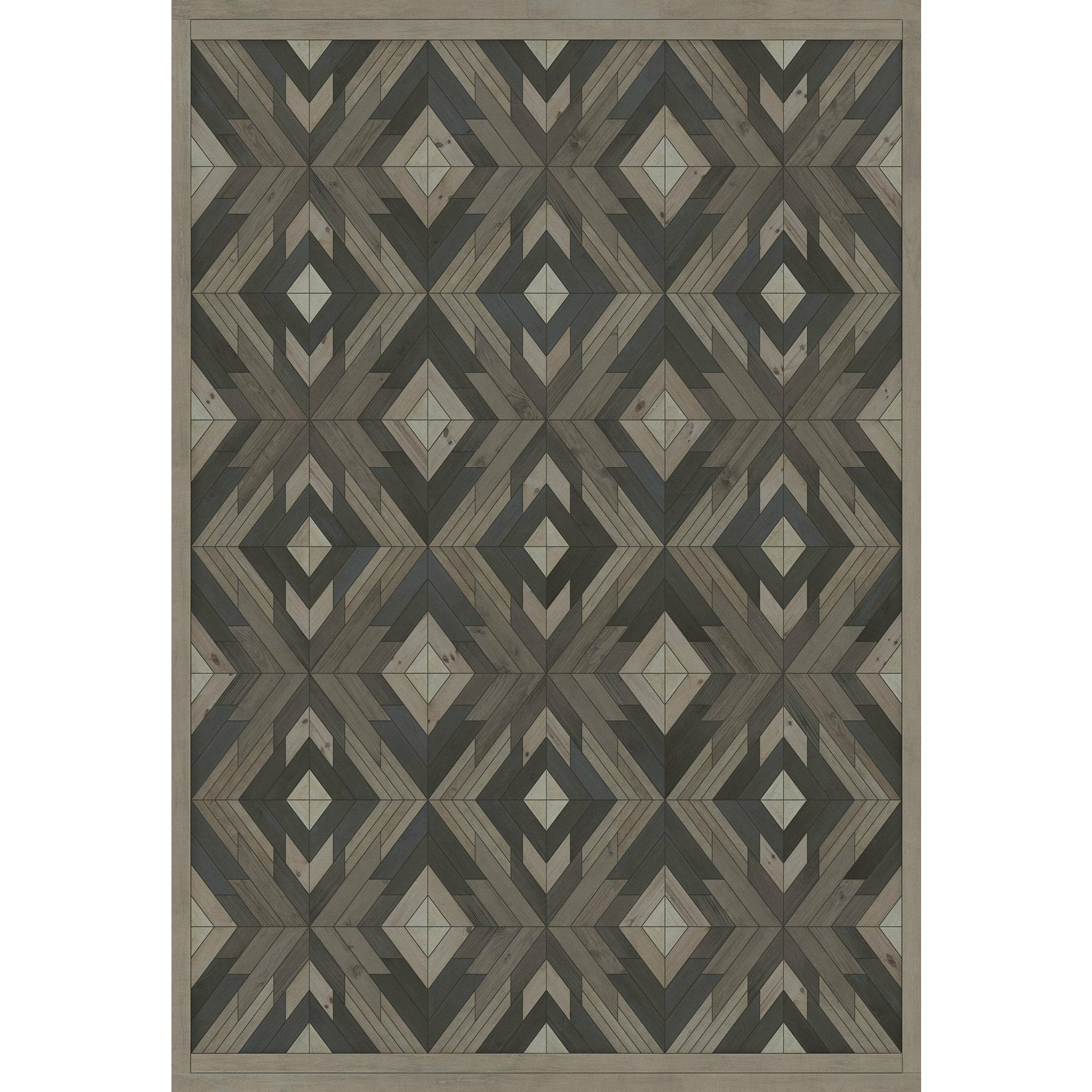 Norwegian Denali Silverthrone Vinyl Floor Cloth