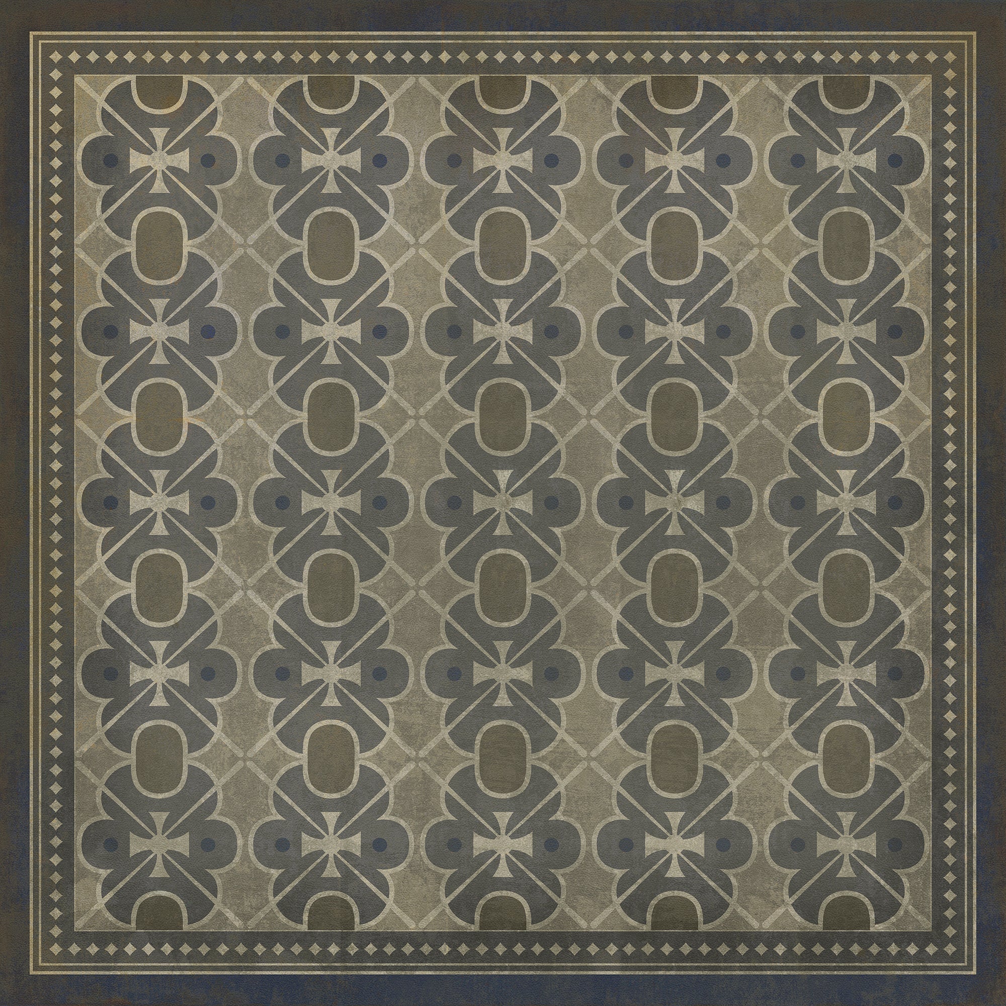 Pattern 05 London Fog Vinyl Floor Cloth