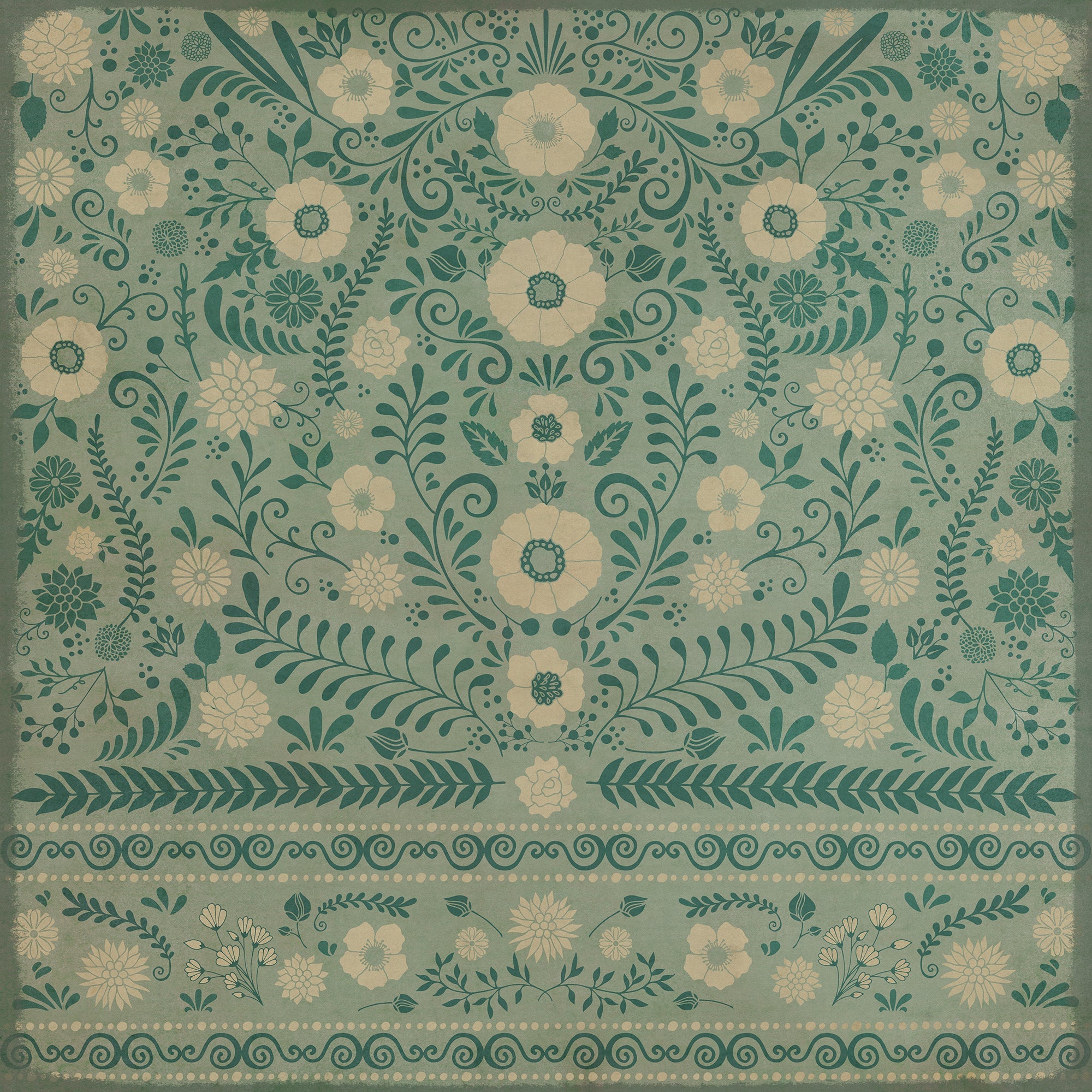 Pattern 36 Breathe Vinyl Floor Cloth