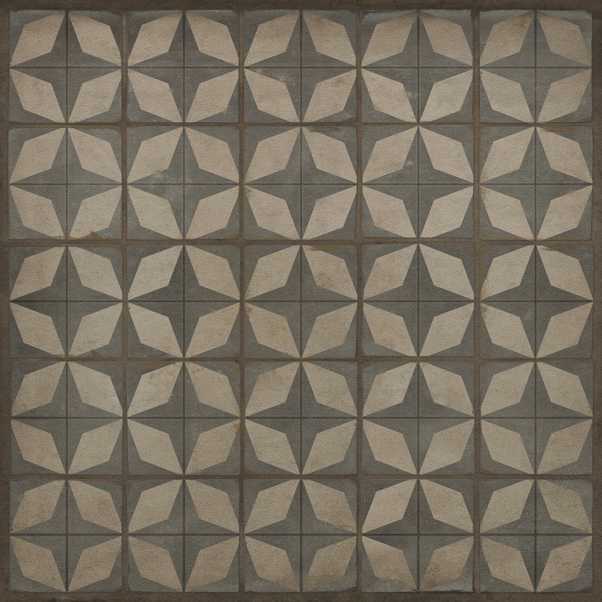 Pattern 54 Gravitational Pull Vinyl Floor Cloth