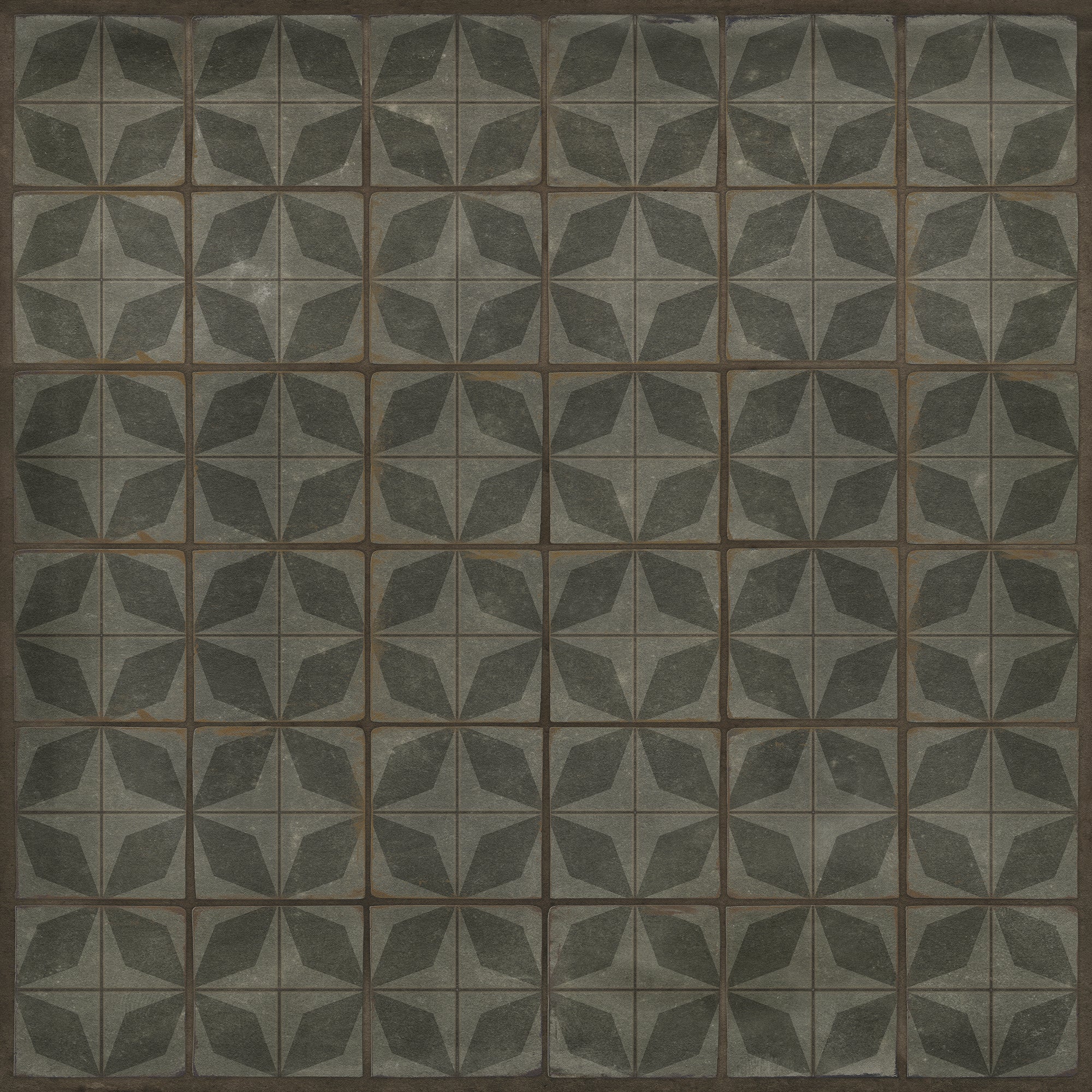 Pattern 54 Nuclear Fusion Vinyl Floor Cloth