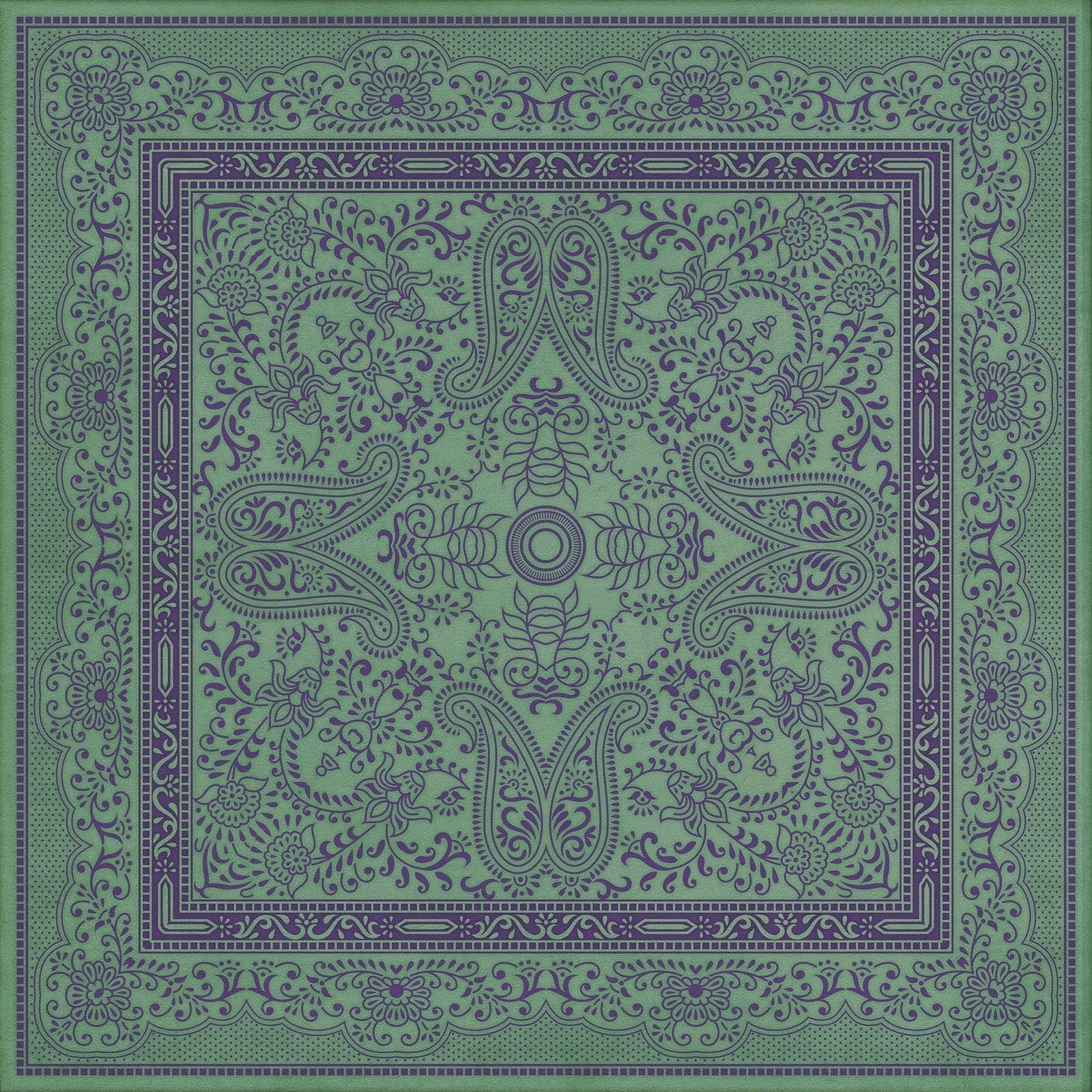 Pattern 76 Underland Vinyl Floor Cloth
