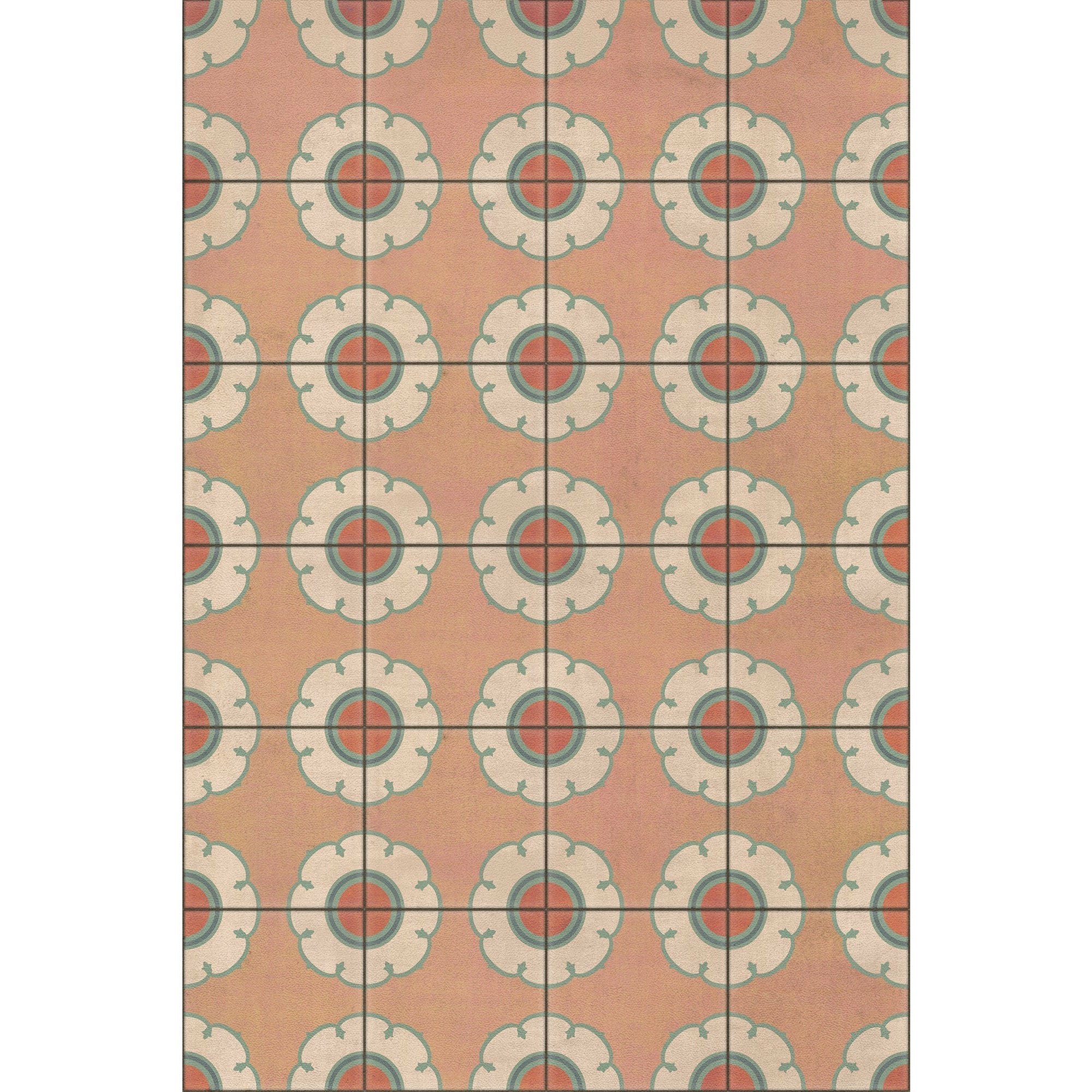 Pattern 78 Wake Up Little Susie Vinyl Floor Cloth