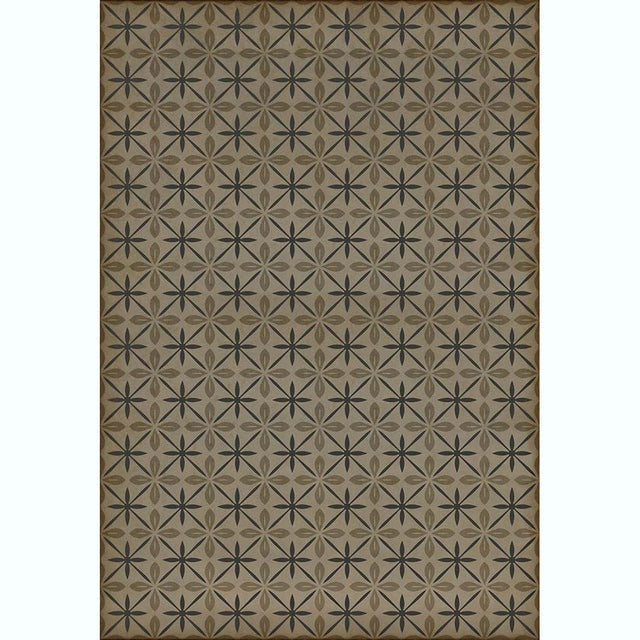 Pattern 81 Dining Car Vinyl Floor Cloth