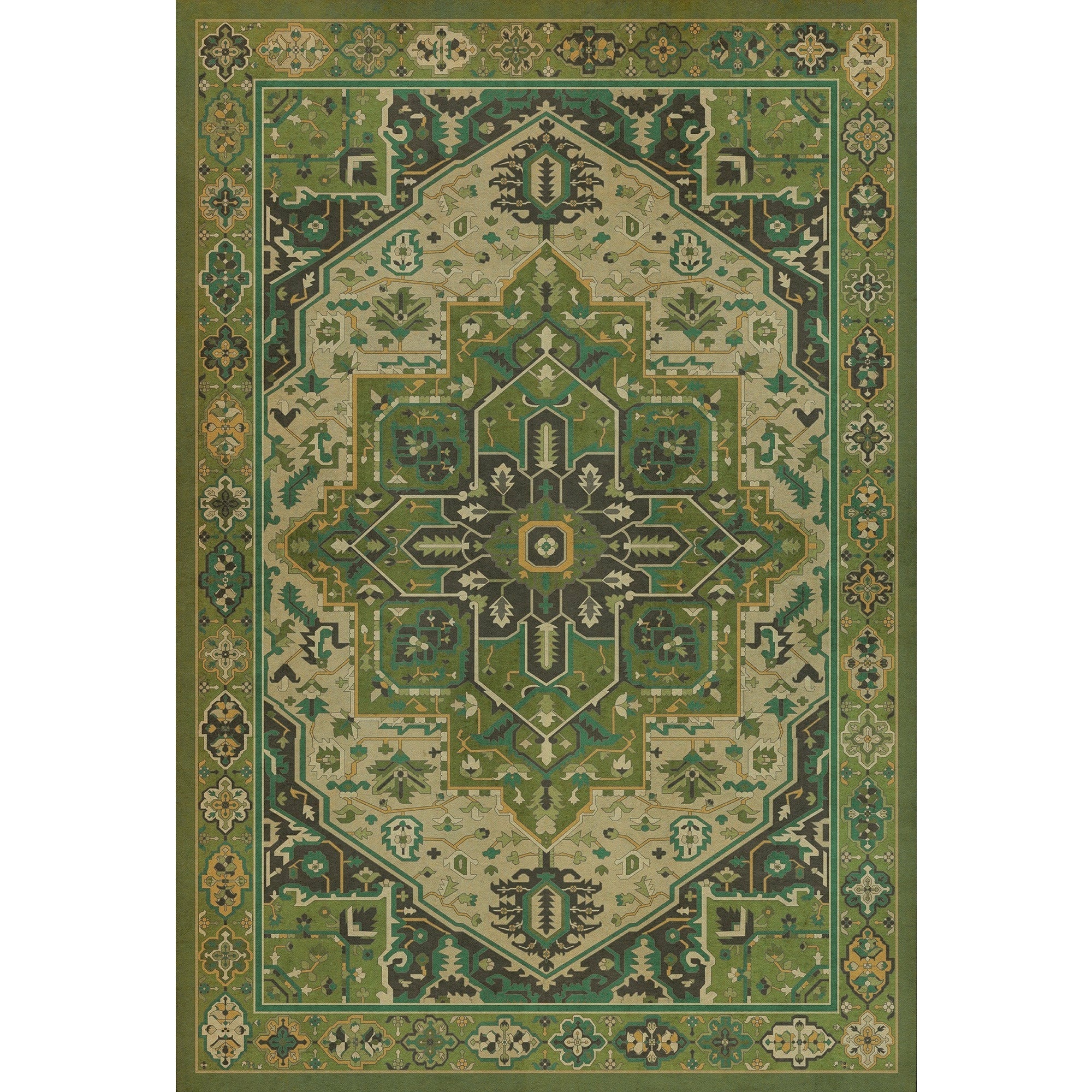 Persian Bazaar Camelot Vinyl Floor Cloth