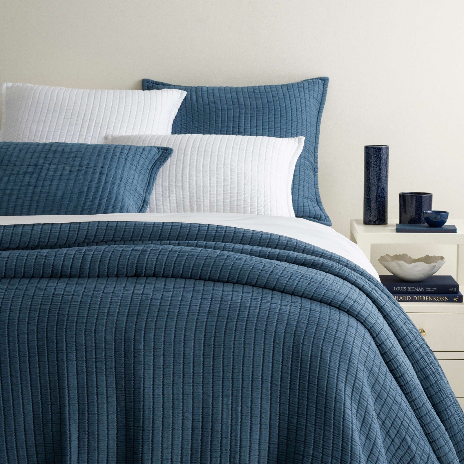 Pine Cone Hill Boyfriend Matelasse Coverlet