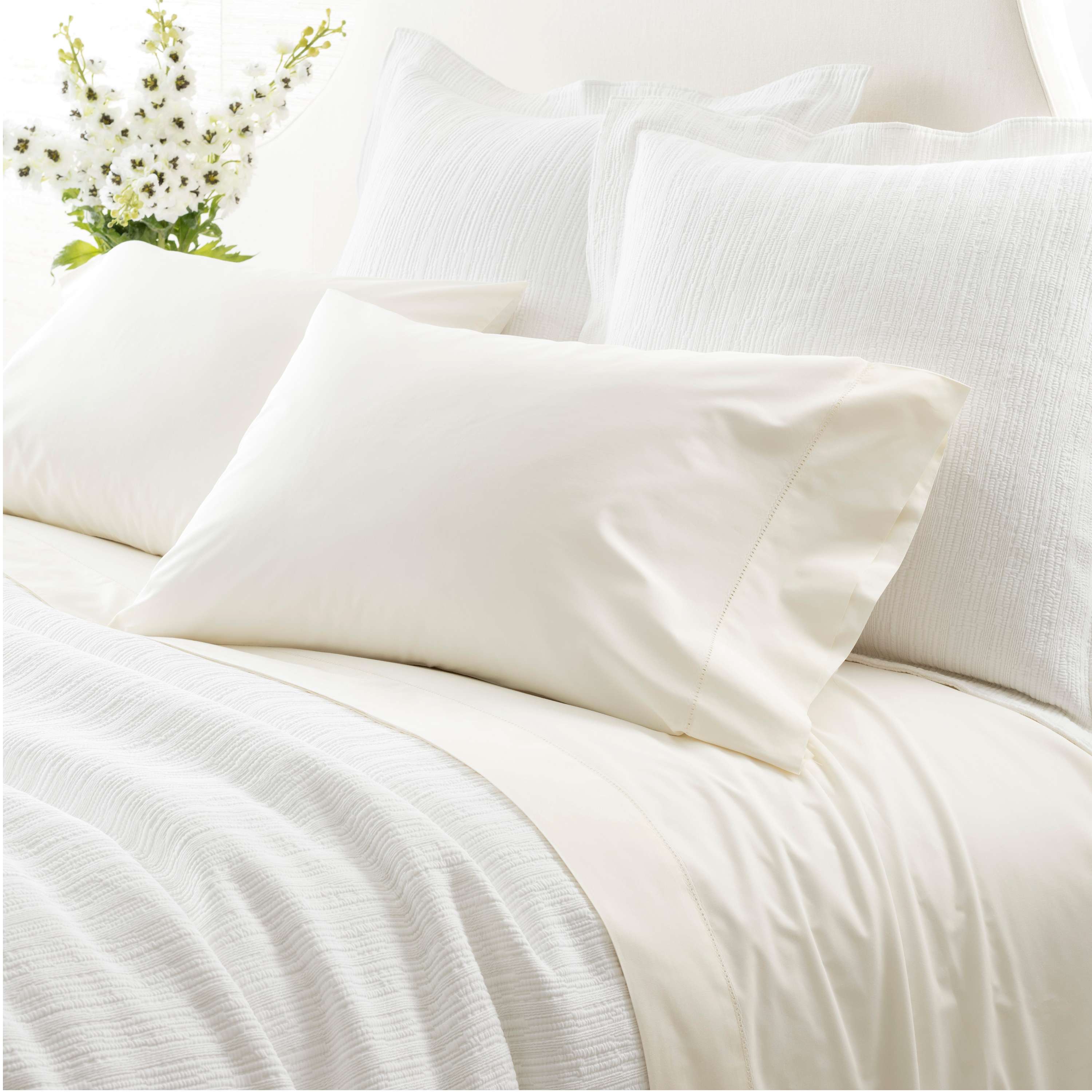 Pine Cone Hill Classic Hemstitch Sheet Set