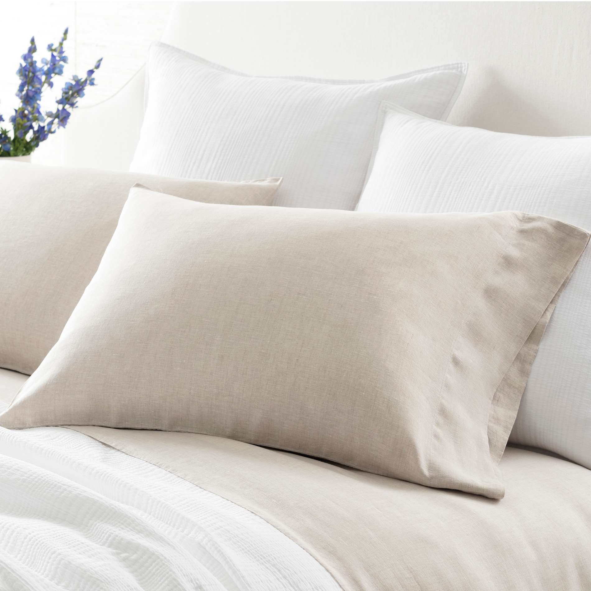 Pine Cone Hill Lush Linen Pillowcases