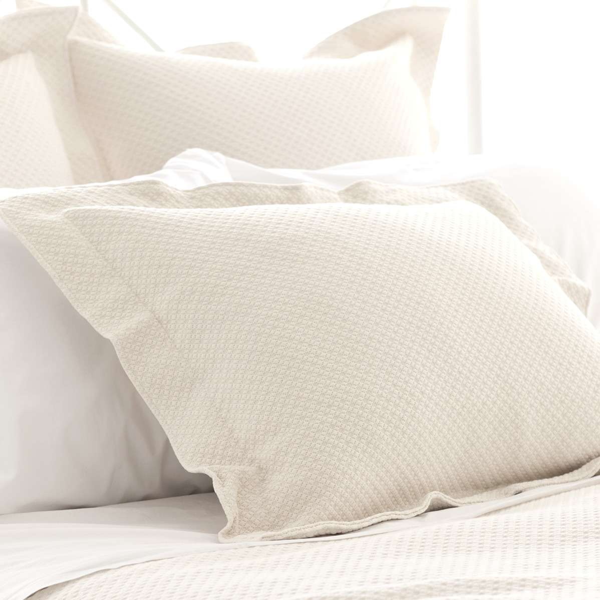 Pine Cone Hill Petite Trellis Matelasse Sham