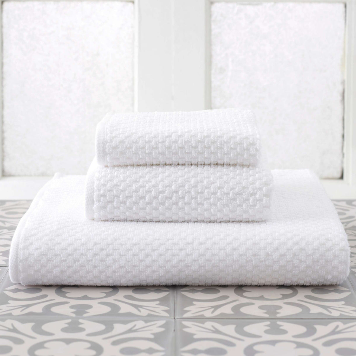 Pine Cone Hill Adobe White Towel