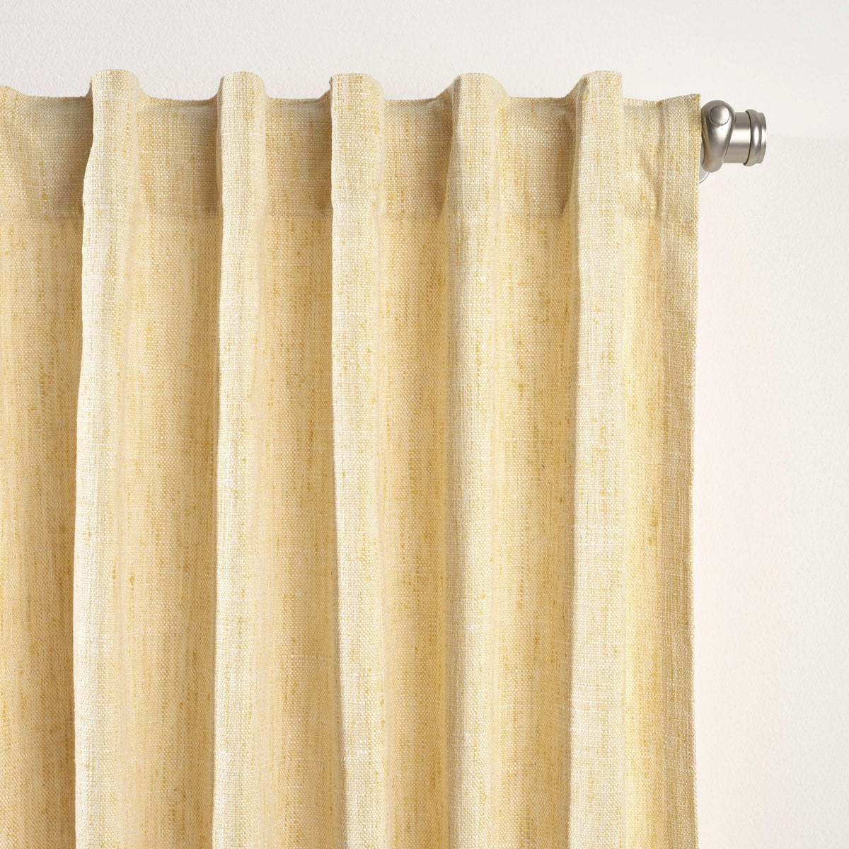 Pine Cone Hill Greylock SoftYellow Indoor/Outdoor Curtain Panel