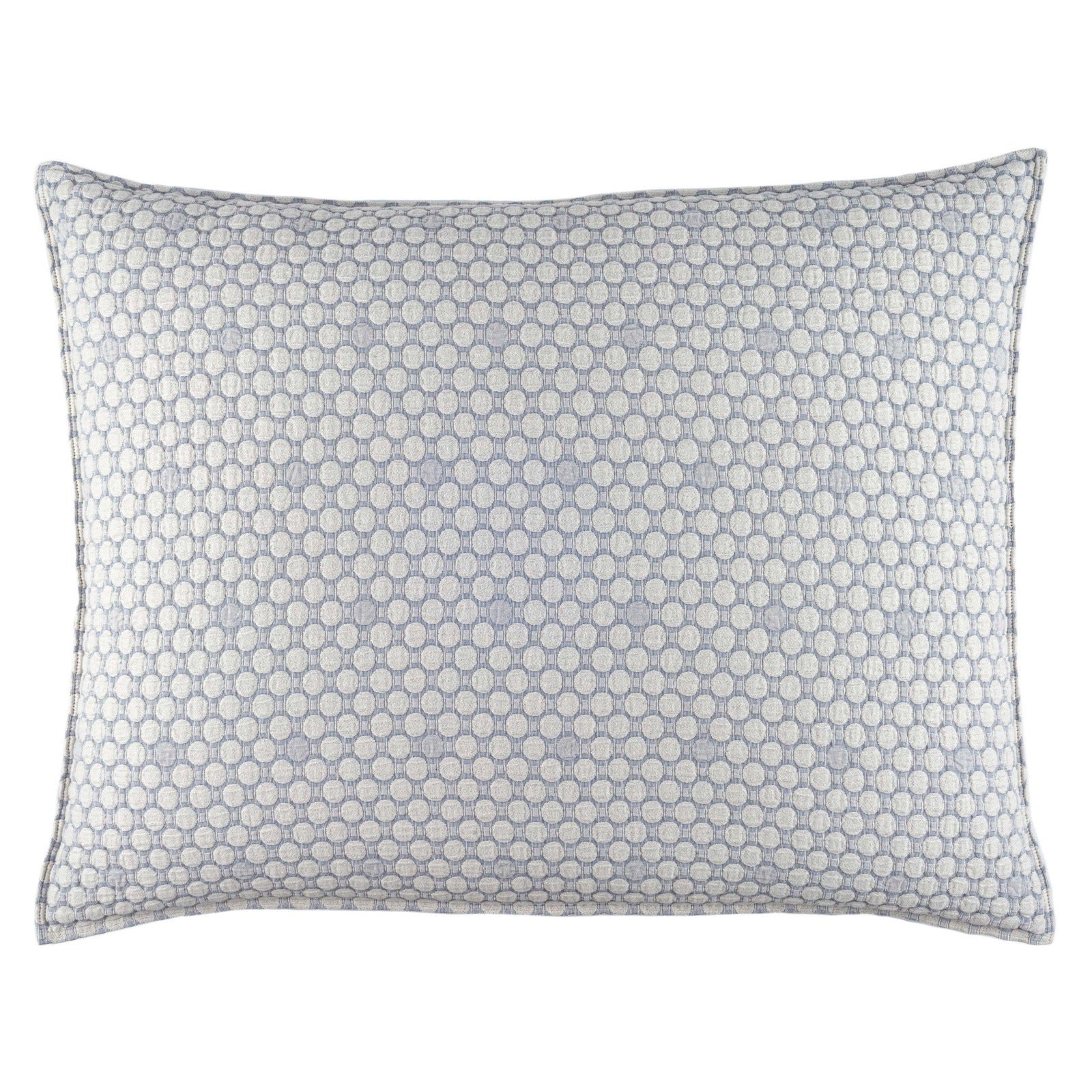 Pine Cone Hill Lodi Blue Matelasse Decorative Pillow