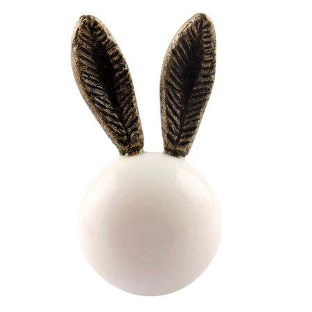 Rabbit Ears Resin Knob