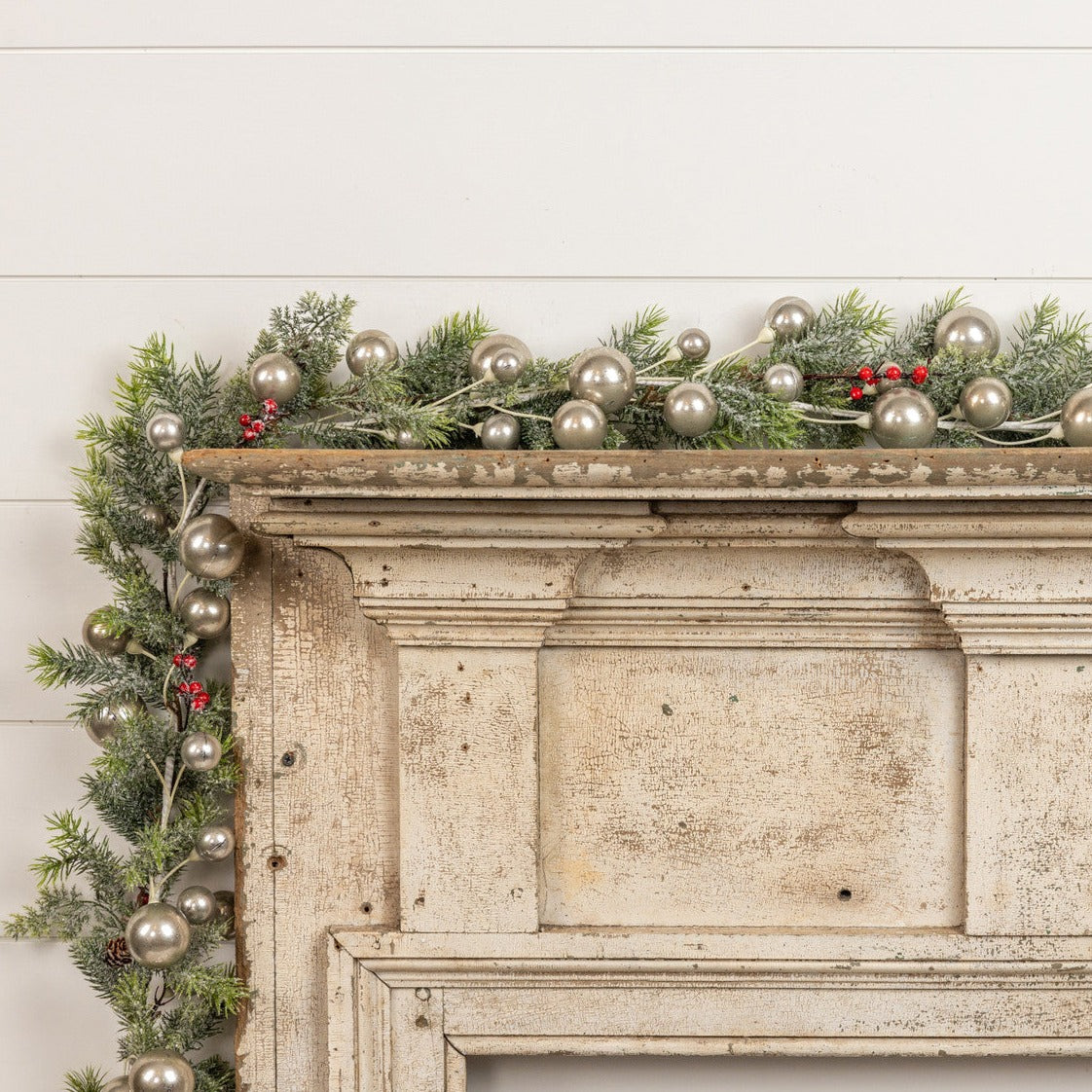 Silver Ball Garland