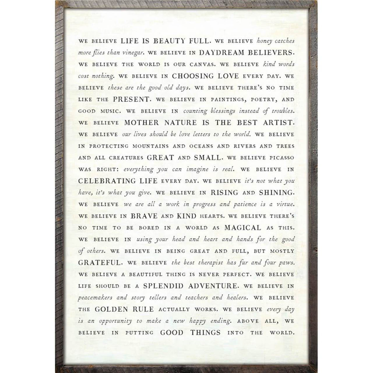 Sugarboo Designs Manifesto Art Print