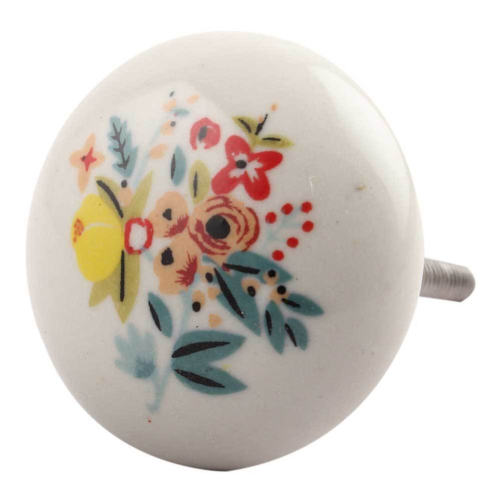 Vintage Floral Knob