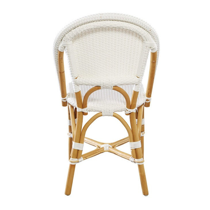 White Leroy Side Chair S/2