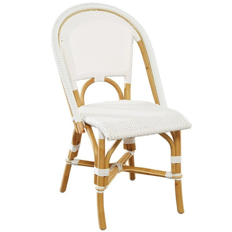 White Leroy Side Chair S/2